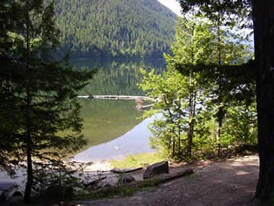 Nahatlatch Lake at 21km