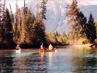 Canoeing on the Upper Nahatlatch